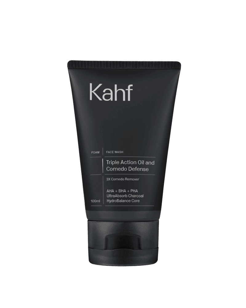 Kahf Triple Action Oil and Comedo Defense Face Wash