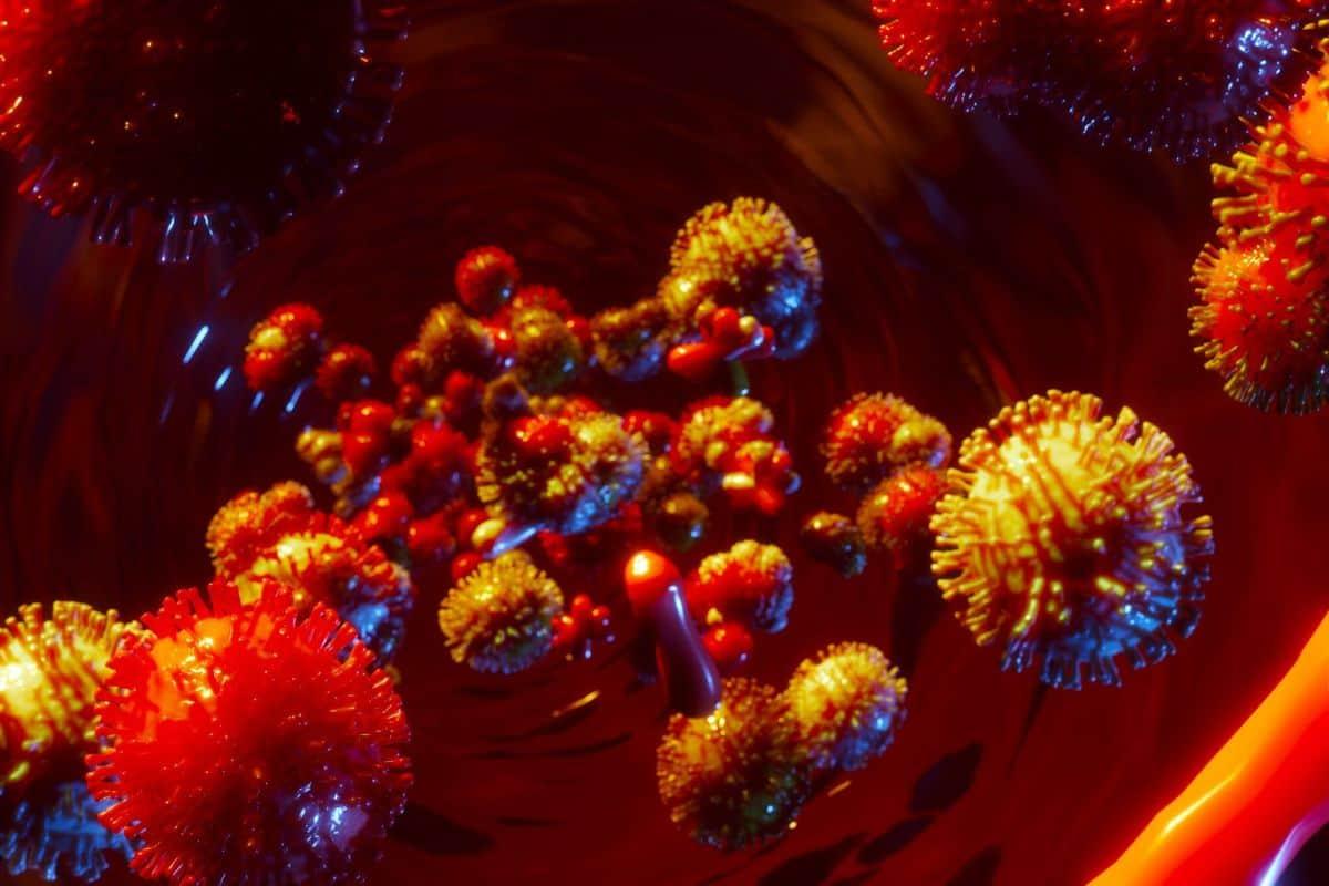 Ilustrasi patogen virus