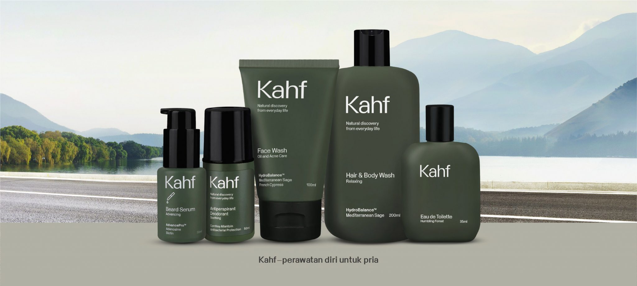 Energizing Kit Kahf Perawatan Diri Halal & Natural