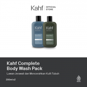 Kahf Complete Body Wash Pack 200 ml x 2 pcs