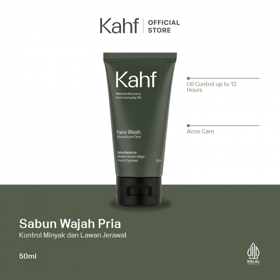 Kahf Oil and Acne Care Face Wash 50 mL